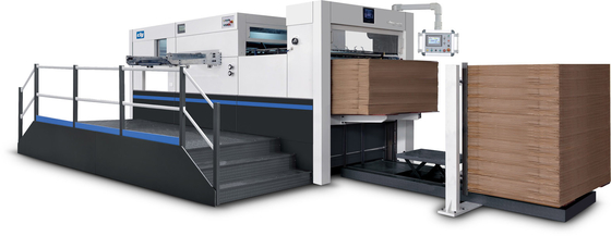 کیفیت  Flatbed Paper Die Cutting Machine Waste Stripping کارخانه