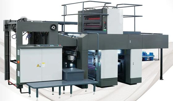 کیفیت  Double Side Single Color Alcohol Dampening A1 Format Offset Book Printer کارخانه
