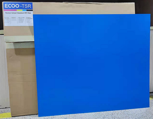 صفحه CTP حرارتی مثبت با حساسیت بالا دولایه جوهر UV دارای قابلیت