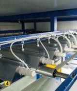 دستگاه پوشش کلی لاک UV دستگاه لعاب کاغذ با فرمت 1200 میلی متر