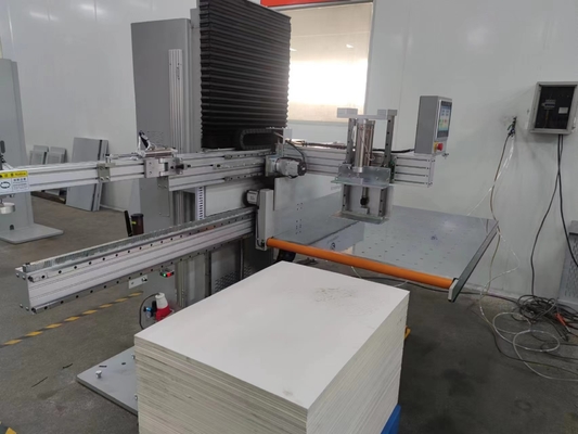 دستگاه بارگیری کاغذ دو ریلی کنترل PLC با پلت فرم آلیاژ آلومینیوم