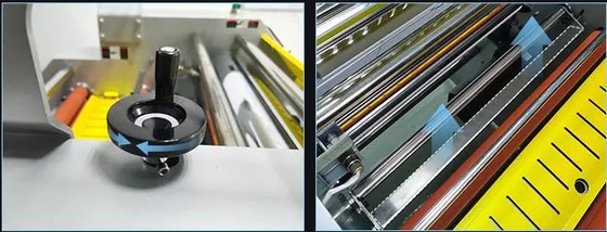 دستگاه لمینت فرمت کوچک EcooGraphix با عرض 720 میلی متر با برش برای استفاده در دفتر