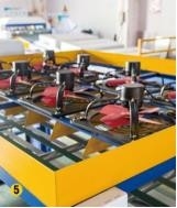 دستگاه پوشش کلی شیشه لاک کاغذ UV 25 - 80 متر در دقیقه