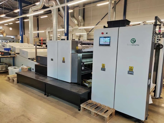 44 KW 1060mm Format Spot UV Varnish Machine با سرعت بالا با آنیلکس