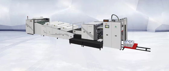 44 KW 1060mm Format Spot UV Varnish Machine با سرعت بالا با آنیلکس