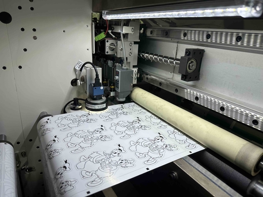 ماشین برش برچسب های خودکار و دیجیتال 40 - 350mm عرض