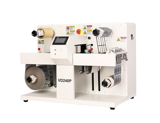 میز کار نمونه مقدار کوچک Digital Die Cutter 240mm برچسب رول
