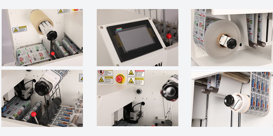 میز کار نمونه مقدار کوچک Digital Die Cutter 240mm برچسب رول