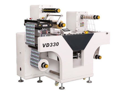 330mm رول برچسب دیجیتال کتر میمر با Slitter و لامیناسیون