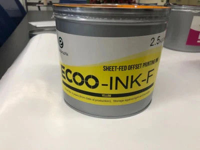 ECOO-INK-F جوهر چاپ آفست مبتنی بر حلال قرمز با مدت عمر 3 سال در 1 یا 2.5 کیلوگرم در هر قوطی و 6 قوطی در هر کارتن
