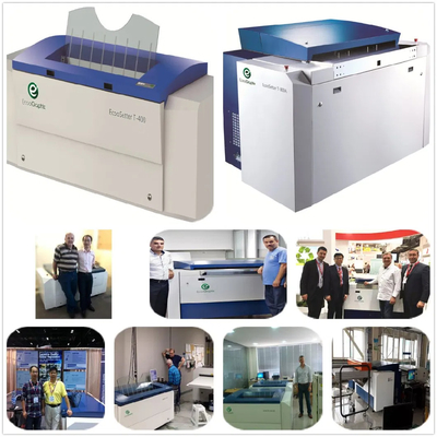 کامپیوتر حرارتی به صفحه ساخت ماشین CTP 2400dpi