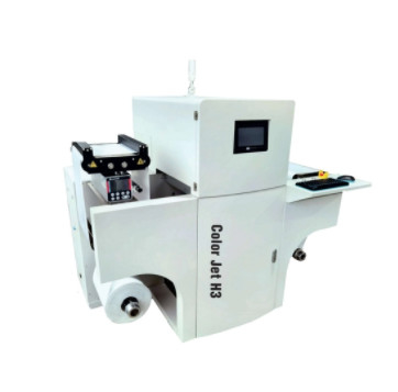 ماشین چاپ دیجیتال 60-350mm Jet H3 Four Color Label Inkjet