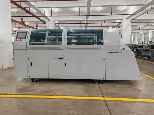 120-400mm گلو کتاب دیجیتال 4 کلیمپ ماشین کامل بسته بندی