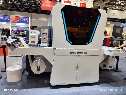 6 رنگ دستگاه برچسب دیجیتال UV چاپگر برچسب جوهر