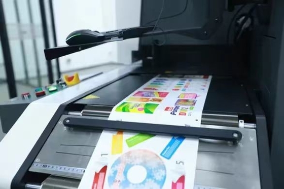 چاپگر برچسب های دیجیتال 4 تا 6 رنگ UV Inkjet برای کاغذ/فیلم