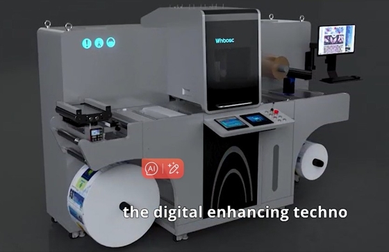 دستگاه تزئین برچسب های رولی Ecoospark UV Piezo Inkjet یک راه حل عالی برای افزایش اثرات