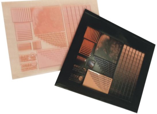 صفحه چاپ پلیمر CTP برای پوشش نقطه‌ای برچسب فلکسو با ضخامت 1.7 میلی‌متر