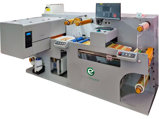 دستگاه چاپ برچسب دیجیتال با عملکرد برش و لایه بندی