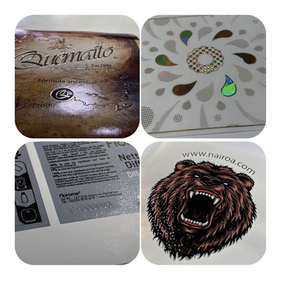 چاپگر دیجیتالی جوهر افشان با چاپ ورنیش UV حداکثر سرعت چاپ 50m / min برای تزئین برچسب
