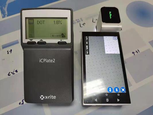 720p HD LCD Touchable Screen CTP Plate Densitometer با سیستم عامل اندروید و اندازه گیری دقیق DOT