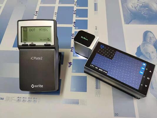 دنسیتومتر صفحه CTP RePlate با صفحه نمایش لمسی LCD با کیفیت بالا 720p