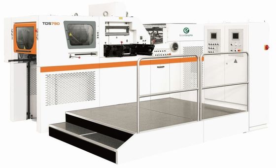 ISO CE Touch Screen Interface Foil Stamping Die Cutting Machine