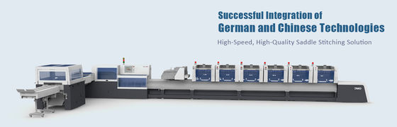 15 کلیمپ 5000 چرخه / H ماشین بسته بندی کتاب برای کاغذ های ظریف