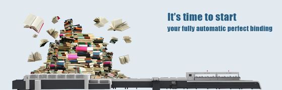 15 کلیمپ 5000 چرخه / H ماشین بسته بندی کتاب برای کاغذ های ظریف