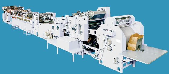 40pcs / Min 450GSM مربع پایین ساخت کیسه کاغذ ماشین