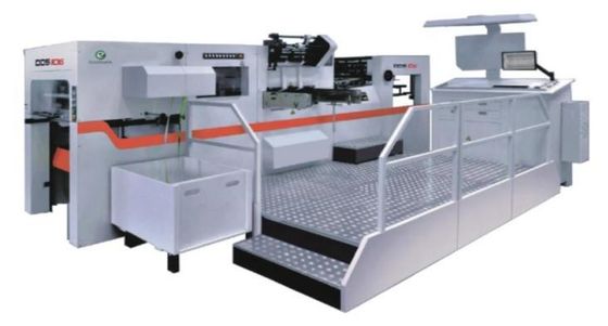 1060x760mm 7000S / H EcooGraphix اتوماتیک فویل داغ مهر زنی قالب برش