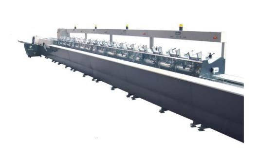 8000 چرخه / دستگاه صحافی کتاب گیرنده H با 24 ایستگاه
