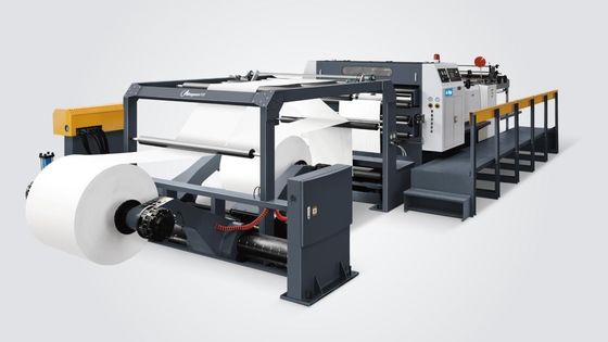 0.8Mpa 350M / Min دستگاه برش کاغذ متقابل 1500 میلی متر انباشته
