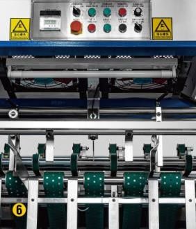 5500pcs/H 620mm دستگاه پوشش اتوماتیک لکه UV