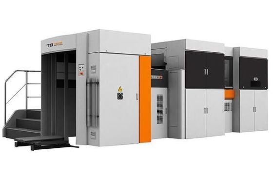 PLC کاغذ مقوا کاغذ فویل مهر زنی دستگاه برش 7500s / H