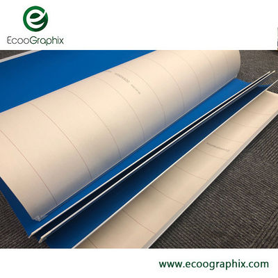 پتو لاستیکی چاپی 80 Shore A 3 Ply Coating Printing 1.1um