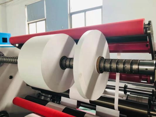 دستگاه چرخش رول جامبو با شیفت هیدرولیک
