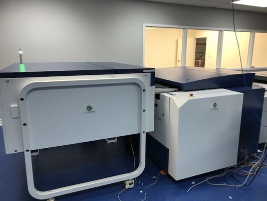 دستگاه بشقاب 45PPH UV-CTP صفحه دستگاه CTCP اتوماتیک به ضخامت 0.15mm