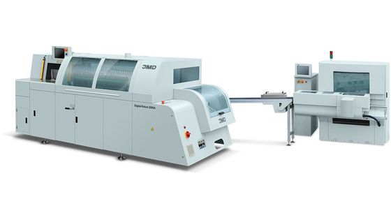 120-270mm گلو کتاب دیجیتال 4 کلیمپ ماشین کامل بسته بندی