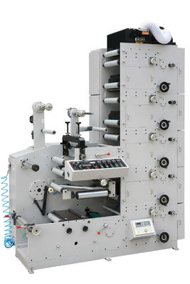 2 رنگ 60 متر/دقیقه دستگاه چاپ فیلم برچسب CNC Flexo Label
