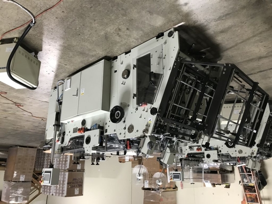 L-800A ماشین کارتن سازی هامبرگر باکس برای کاغذ مواد غذایی