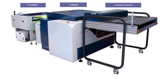 دستگاه صفحه حرارتی CTP 256 CH Screen Dot 2540dpi با بارگذار خودکار