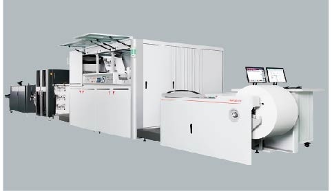 چاپگر انکجیت دیجیتال 540 میلی متر عرض 600dpi*1200dpi 100m/min